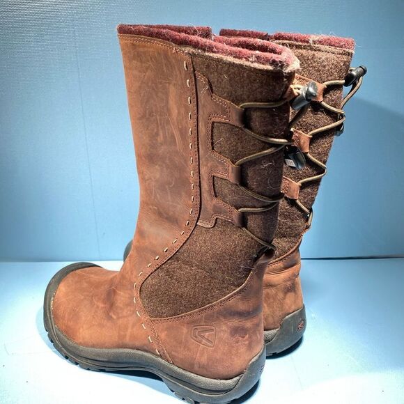 KEEN Winthrop Waterproof Leather Keen DRY Boots Size 36-6 - Picture 5 of 7
